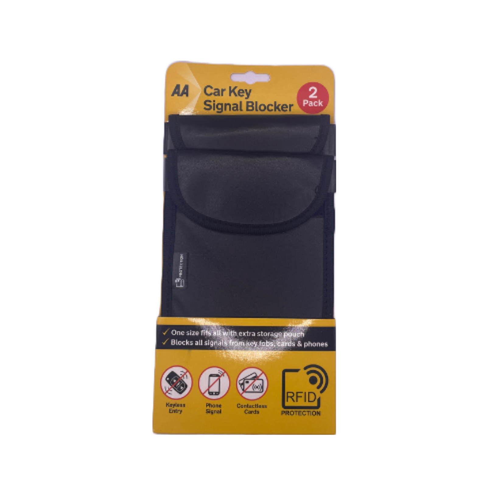 AA Car Key Signal Blocker 2 Pack - Brelie