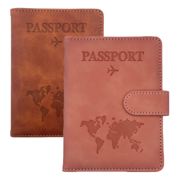 BRELIE-Passport-Wallet-RFID-Protected-Pink