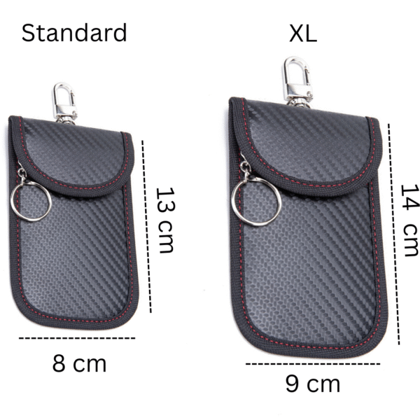 VAULTA XL Key Blocking Wallet – Triple Layer Faraday Pouch for Maximum Keyless Theft Protection - Image 2